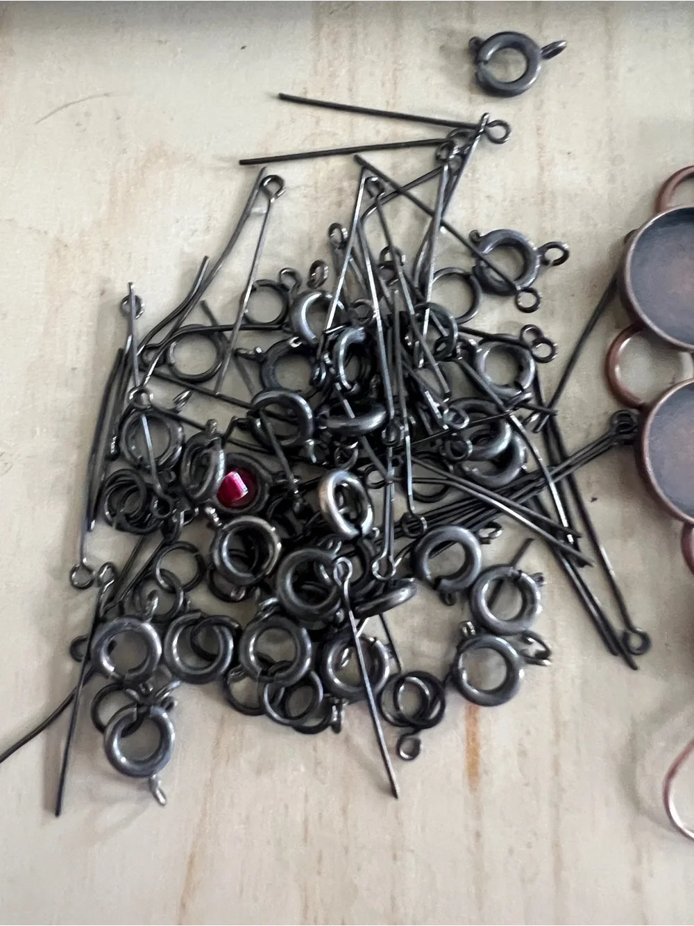 Copper and  Gunmetal Jewelry Findings Mix Bracelets